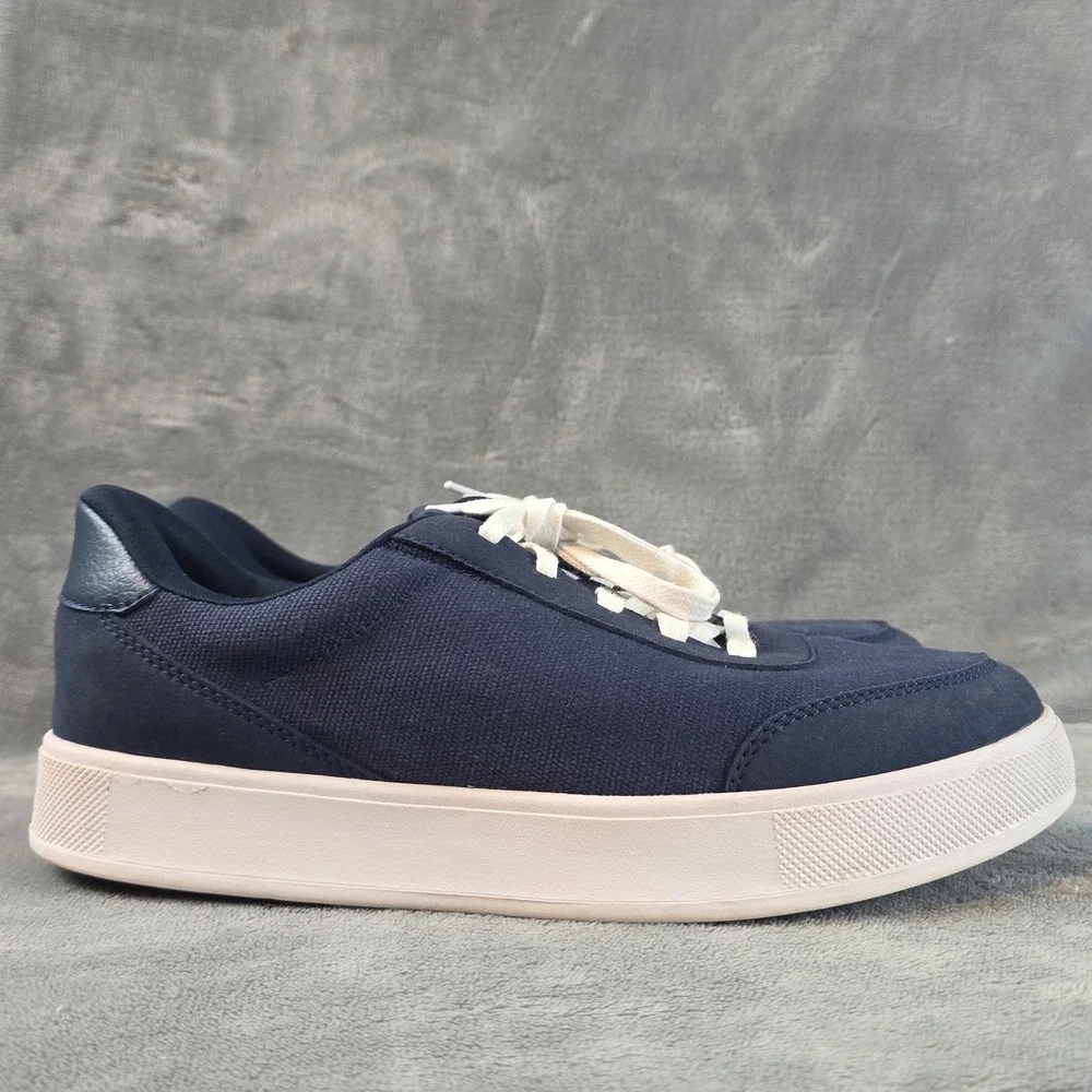 Kizik Kids Prague 2 Shoes Size 5.5 Y Navy White Lace H8FC KPRANV01